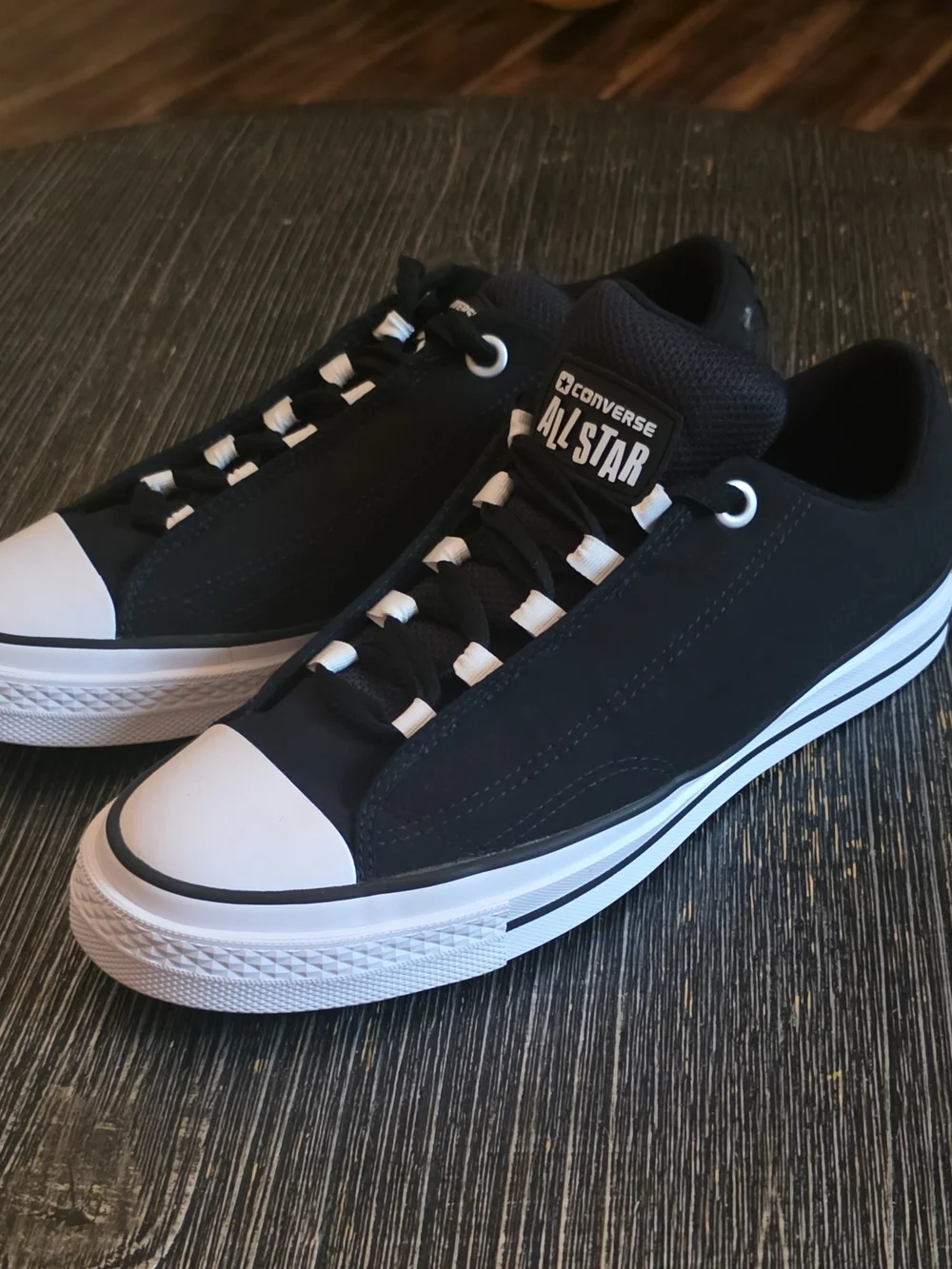 Converse All Star Low Top Sneakers - Black & White